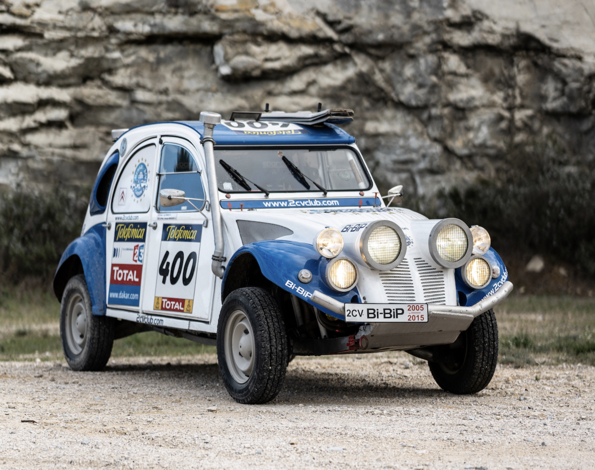 Bip Auto Magazine LA MYTHIQUE 2CV BIP-BIP DU DAKAR 2005 SERA LA STAR DE LA VENTE AUX ...